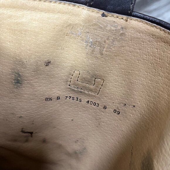 Frye Paige Tall Leather Riding Boots Chocolate Brown Women’s Size 8.5 - Picture 13 of 14